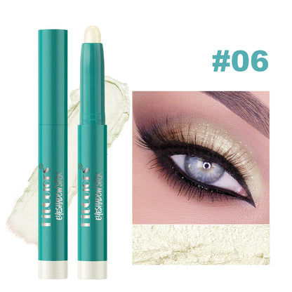 New Fashion 6-Color Shimmer Eyeshadow Pen for Highlighting and Contouring-Homeunderwear