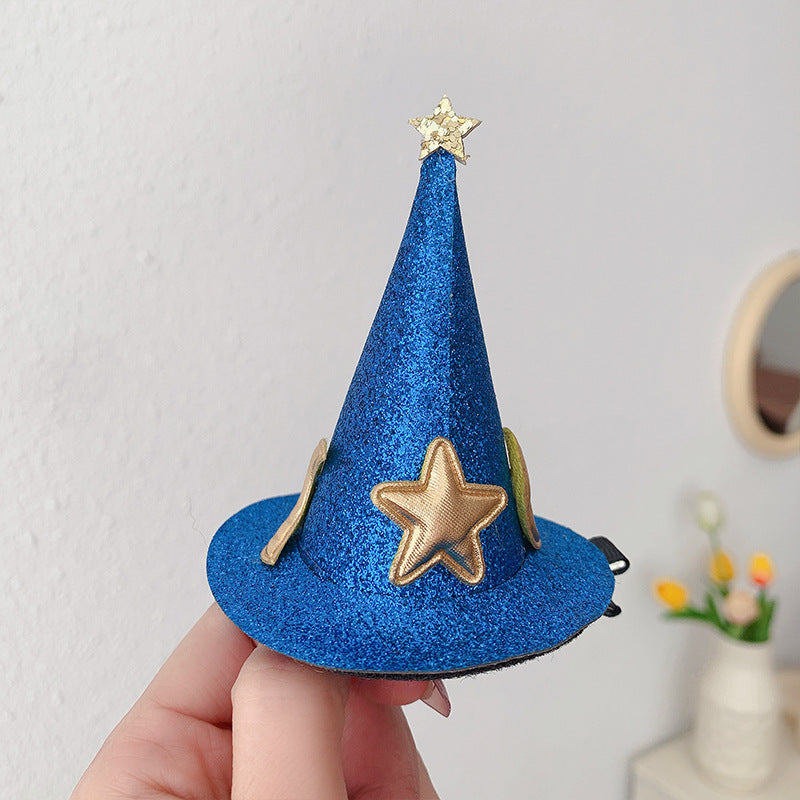 Halloween Wizard Magic Pointed Hat Headband