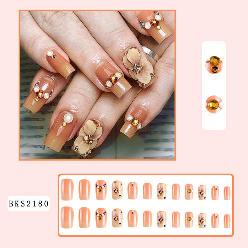 New FashionLong Shiny INS Style Nail Tips