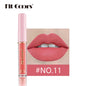 New Fashion 12-Color Non-Transfer Matte Lip Gloss Set with Velvet Finish-Homeunderwear