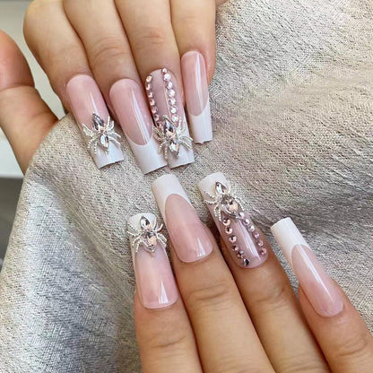 New FashionHalloween Bat and Ghost Face Nail Tips