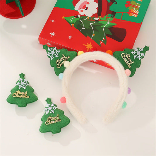 Christmas Tree Plush Headband