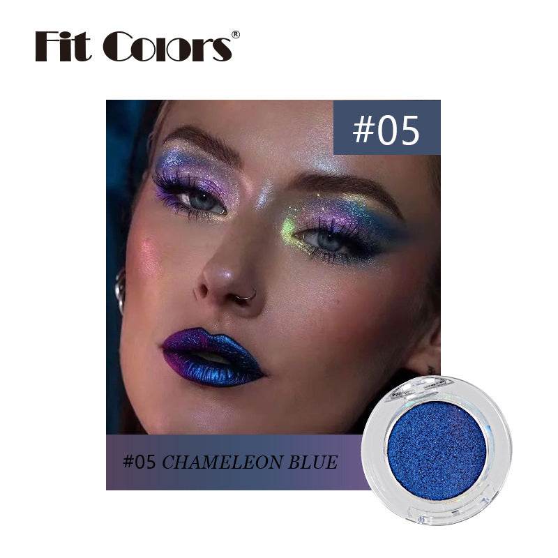 New Fashion Optical Chameleon Metallic Eye Shadow Powder with Iridescent Sparkle-Homeunderwear