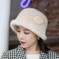 Winter Mink Fur Bucket Hat - Warm & Stylish