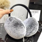 Cute Winter Real Rabbit Fur Ear Muffs - Warm & Stylish