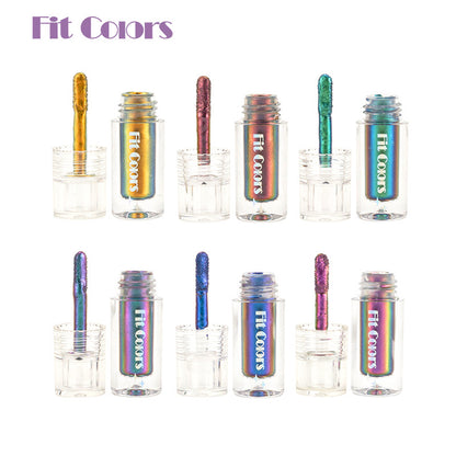 New Fashion Optical Chameleon Eye Shadow and Lip Serum Set-Homeunderwear