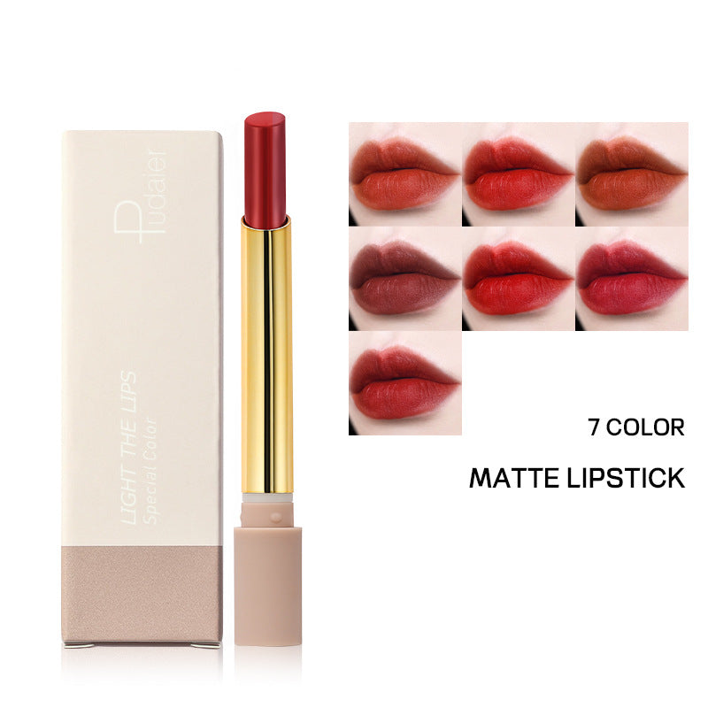 16-Color Velvet Matte Lipstick Set, Soft and Smooth-homeunderwear