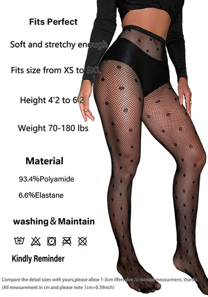 Sexy Flame Pattern Fishing Net Beautiful Legs Stockings Without Gear Backing Black Silk Peach Buttocks Pantyhose