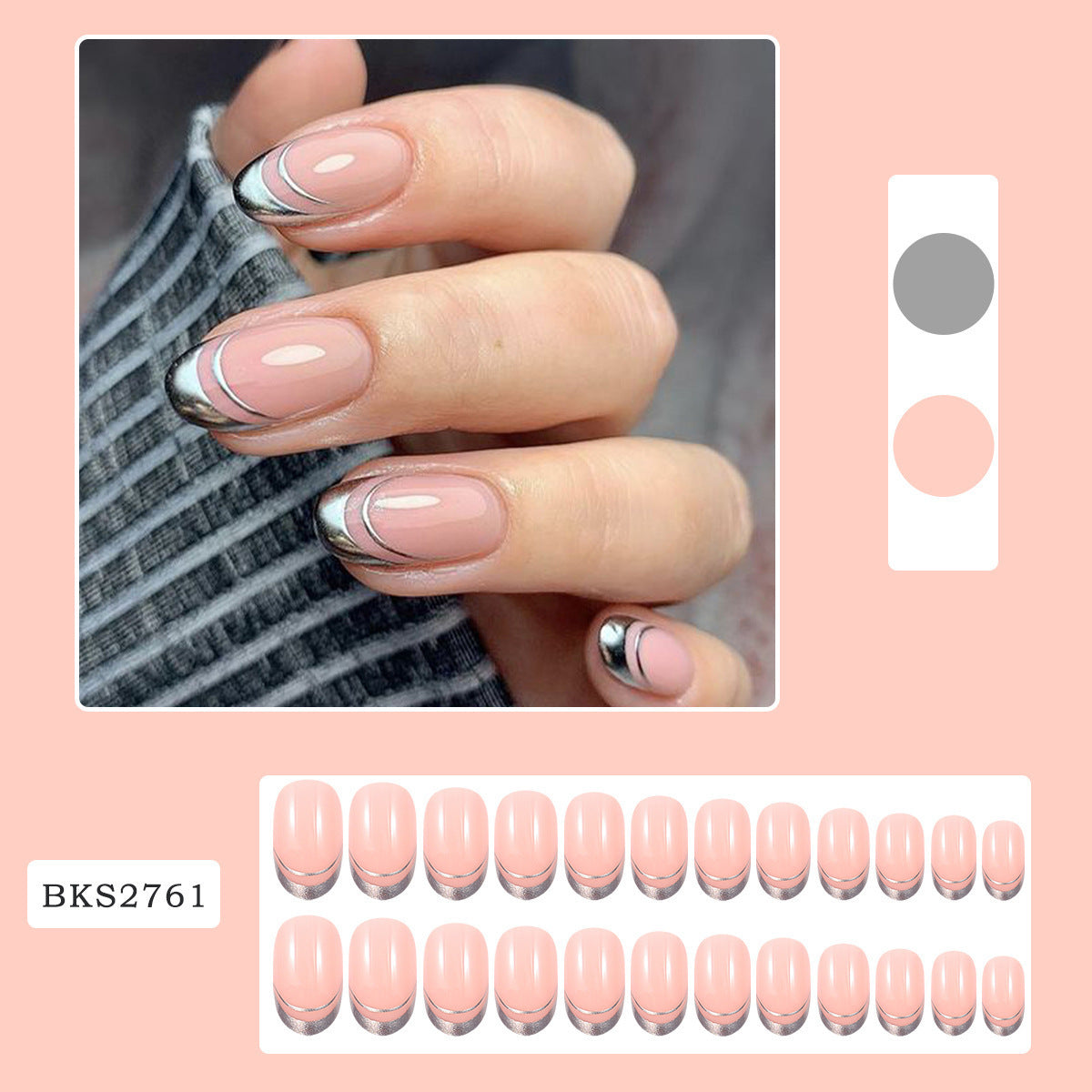 New FashionLong INS Style European Nail Tips