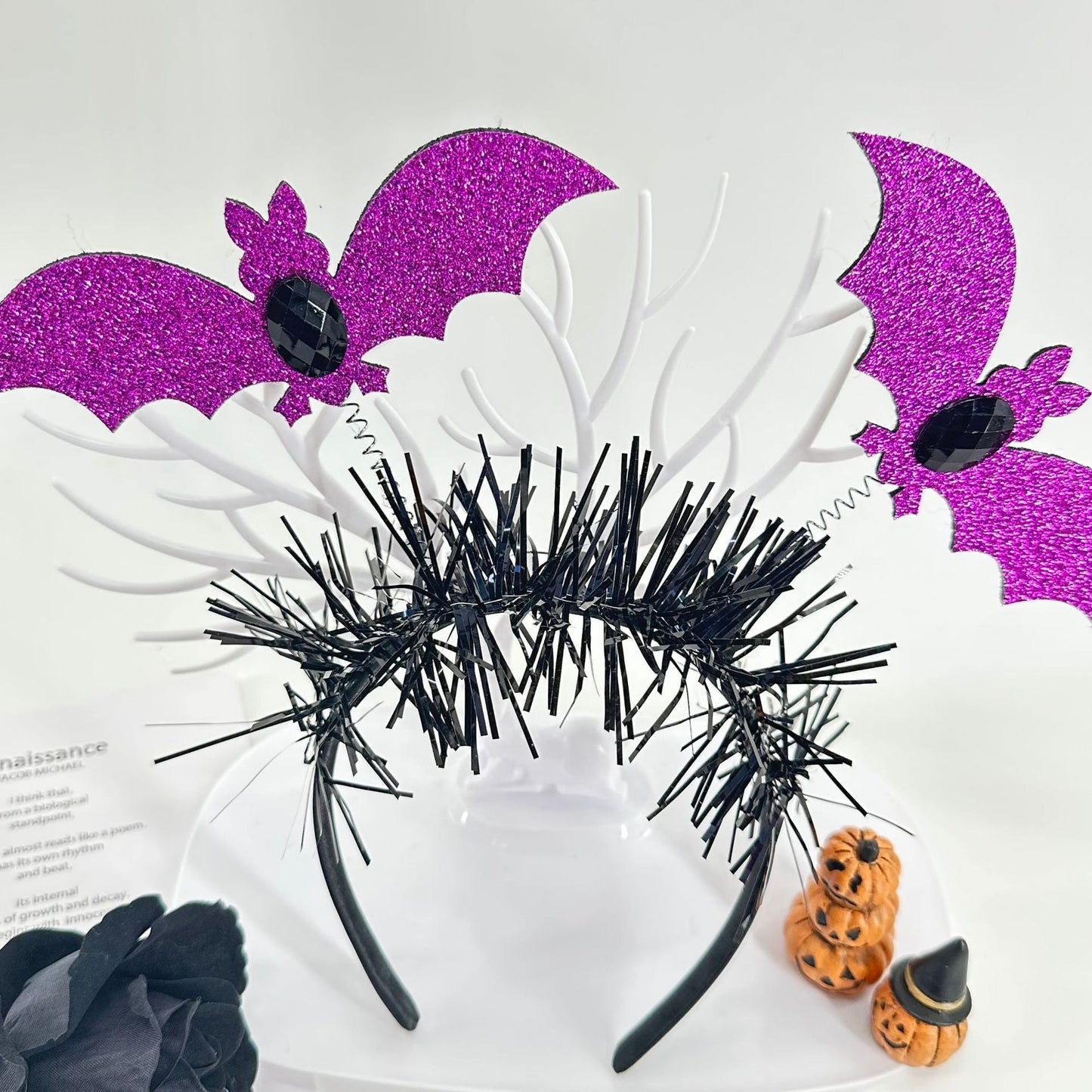 Halloween Bat Headband