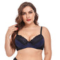 Plus Size Printed Ultra-Thin Bra