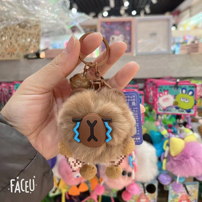 Cute Dopamine Buddy Keychain - Backpack Accessory