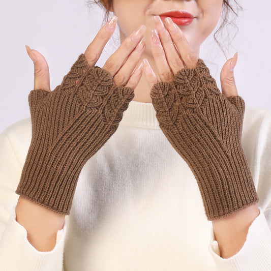 Wool Versatile Knitted Gloves