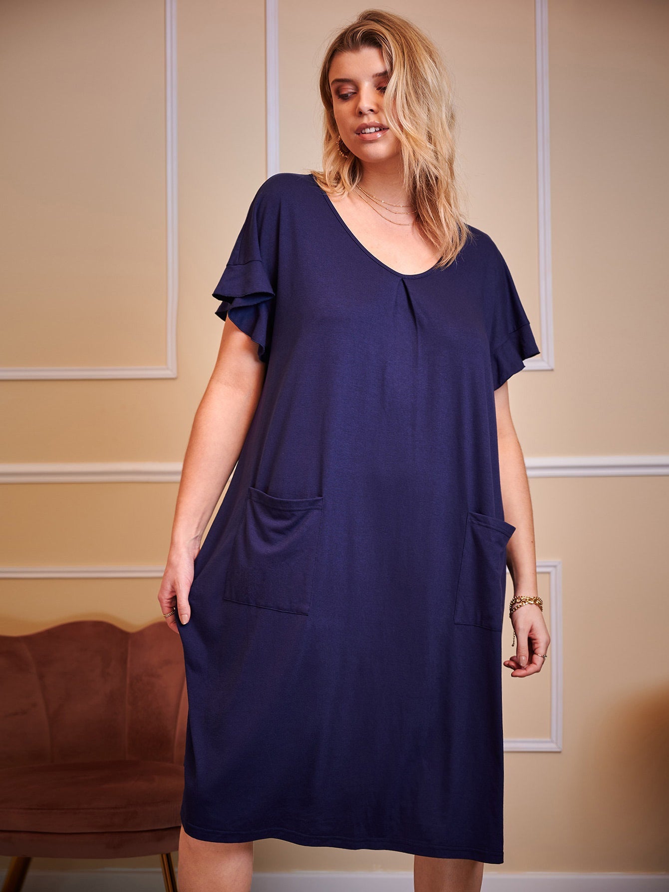 Plus Size Loungewear Long Skirt Pajamas