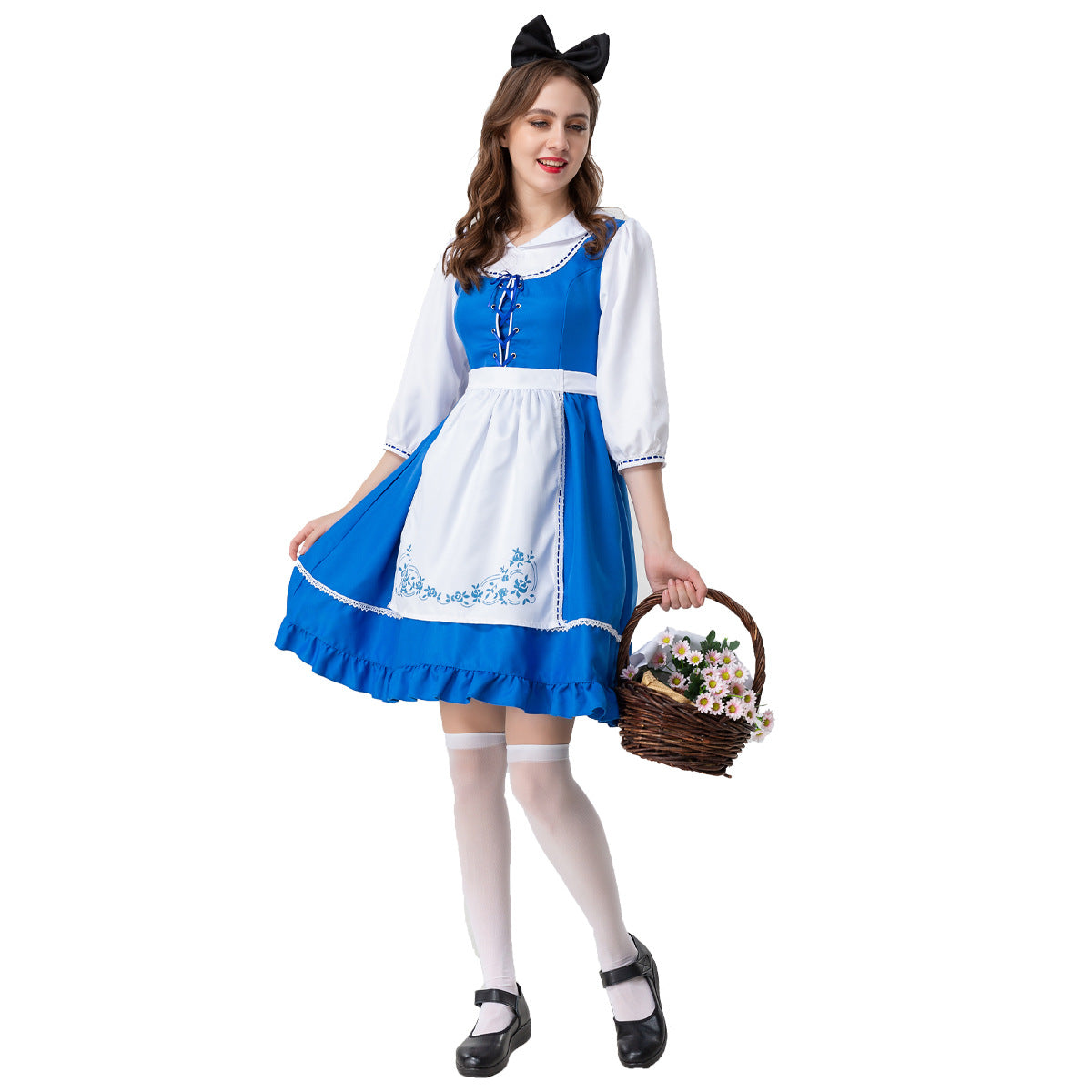 New Fashion Halloween Alice In Wonderland Cosplay Maid