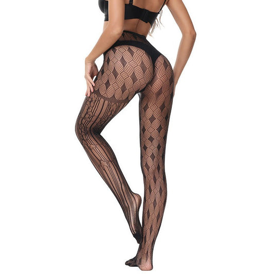 Free Shipping for Thin Hollow Lace Fishnet Pantyhose