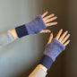 Wool Half-Hand Knitted Gloves