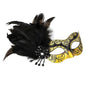 Halloween Feather Dance Eye Mask