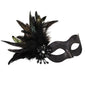 Halloween Feather Dance Eye Mask