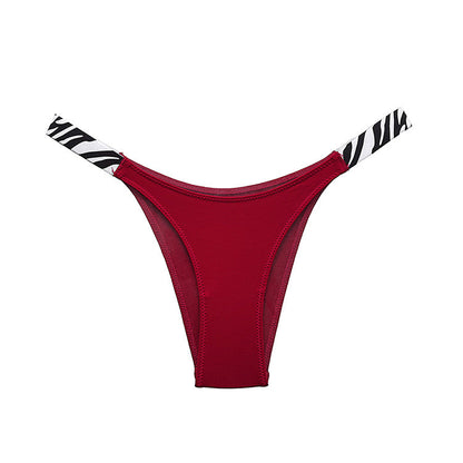 V-string Comfortable Zebra G-string