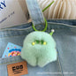 Cute Fuzzy Monster Keychain Creative Cartoon Bag Charm