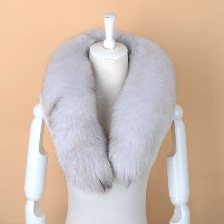 Winter Fox Fur Scarf - Stylish & Warm Neck Wrap