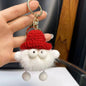 Cute Fuzzy Coal Ball Charm - Keychain & Bag Accessory