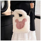 Fuzzy Faux Fur Shoulder Bag - Stylish Winter Accessory