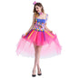 New Fashion Halloween Cosplay Pretty Clown Costume