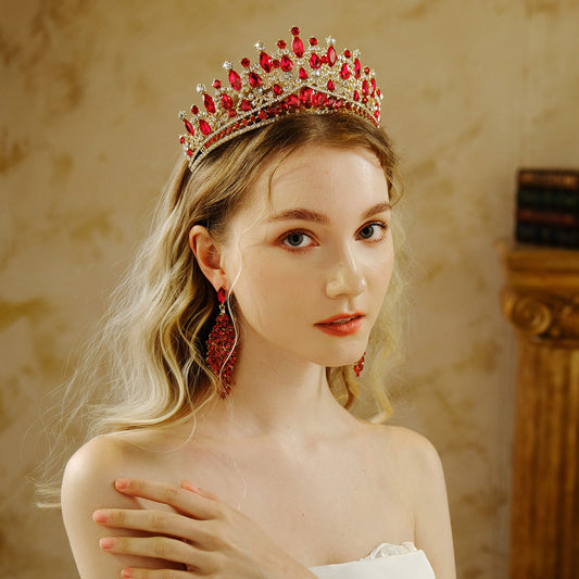 Luxurious Diamond Crown Headband