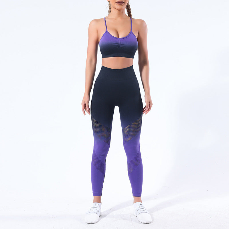 Gradient Seamless Sports Bra