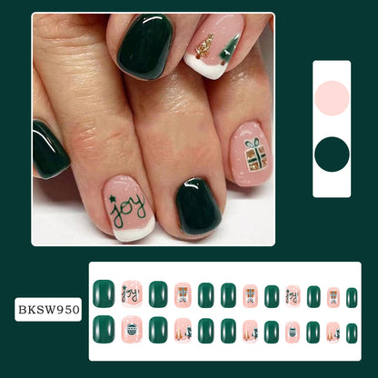 New FashionNew Christmas Nail Decals - Snowflake, European Style-homeunderwear