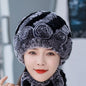 Winter Thick Rabbit Fur Bucket Hat - Warm & Stylish