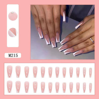 New FashionLong Faux Nail Tips for Elegant Manicures