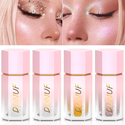 4-Color Liquid Highlighter and Contour Set-Homeunderwear