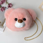 Cute Teddy Bear Lolita Plush Crossbody Bag