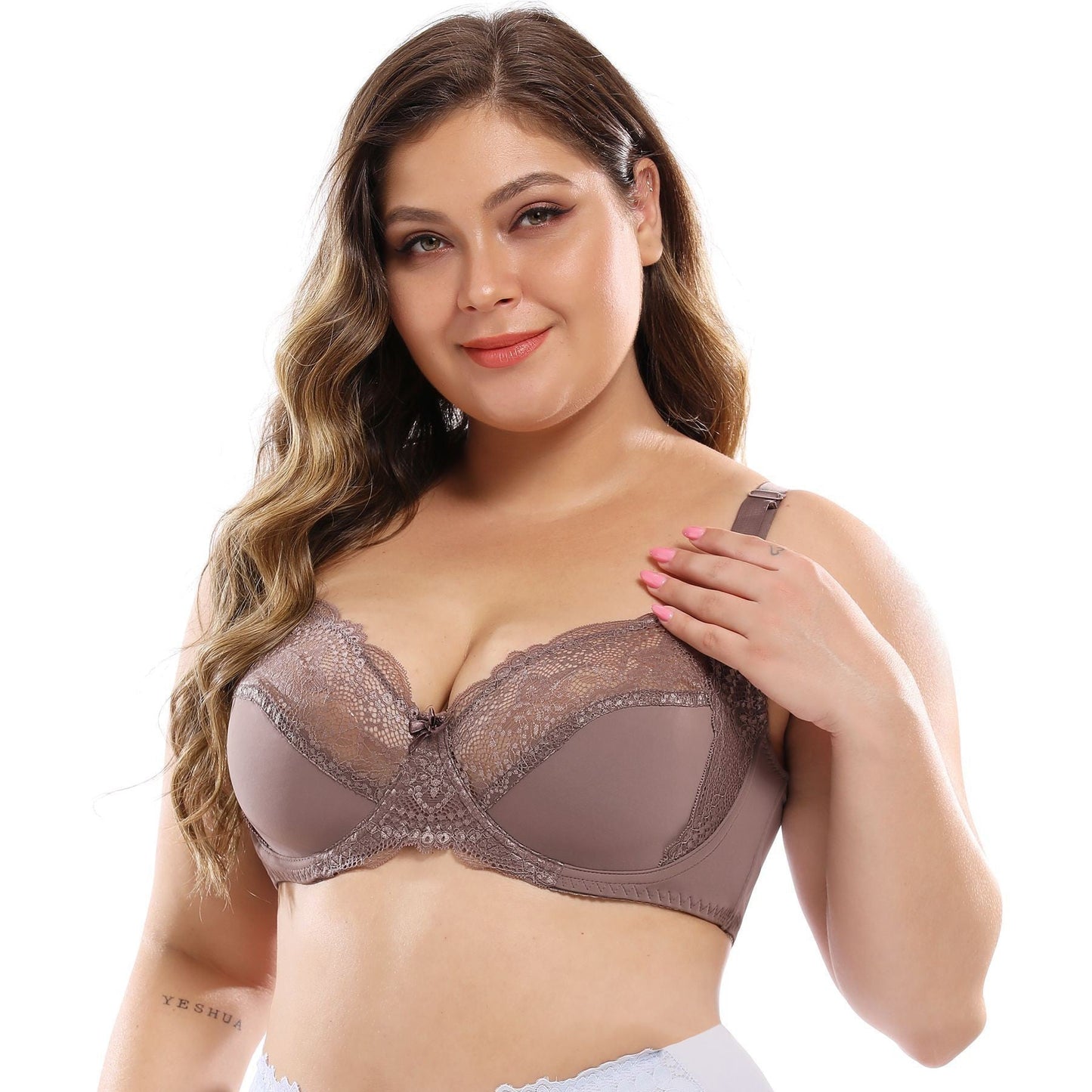 Full Cup Lace Plus Size Bra