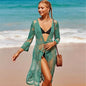 Lace Bikini Outerwear Sun Protection Cardigan