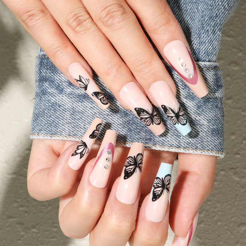 New FashionLong Faux Nail Tips for Elegant Manicures