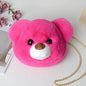 Cute Teddy Bear Lolita Plush Crossbody Bag