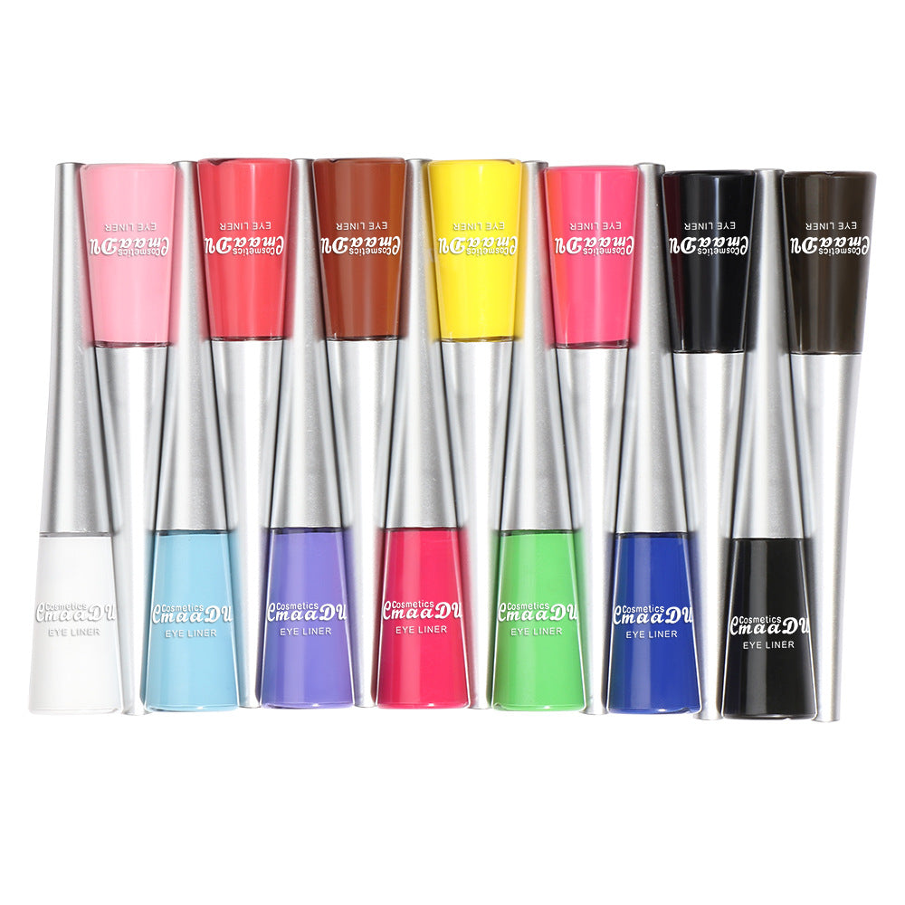 14-Color Liquid Eyeliner Pen Set-Homeunderwear