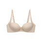 Open Cup Gathered No Trace Push-up Bras