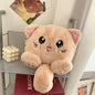 Cute Cartoon Fuzzy Cat Bag - Fall/Winter Shoulder Tote