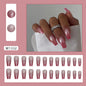 Ultra-Shiny Aurora Mid-Length Ballet Nails with Gradient Pink