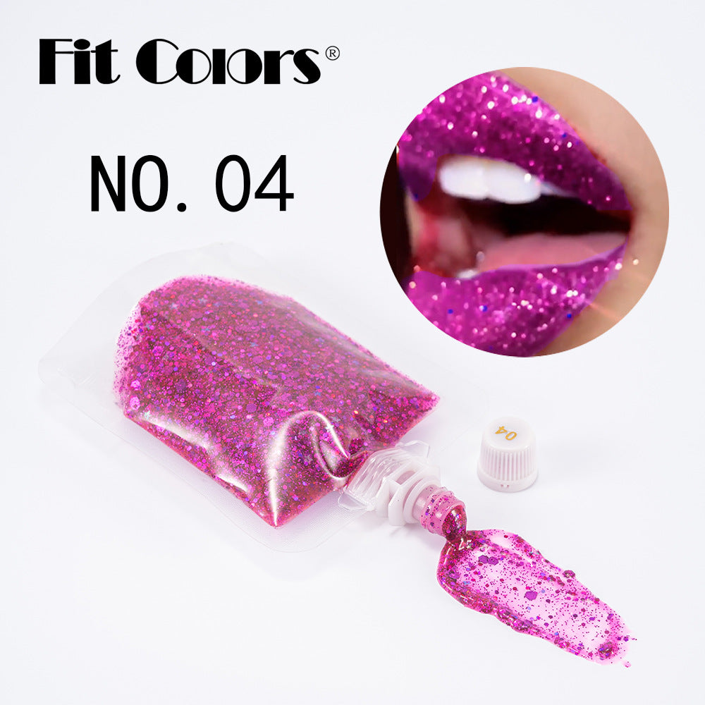 New Fashion Logo-Free Glitter Gel for Face, Body, and Lips-Homeunderwear