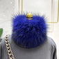 Winter Real Fox Fur Neck Warmer Thick Fur Scarf Headband