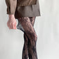 Sexy Floral Vintage Vine Hollow Lace Bottom Pantyhose Lolita Pantyhose