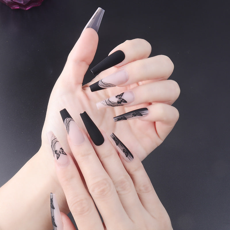 Removable Nail Extensions, Elegant Ballet Style