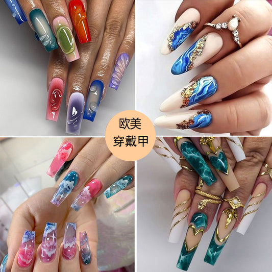 New FashionTrendy Summer INS Style Nail Tips