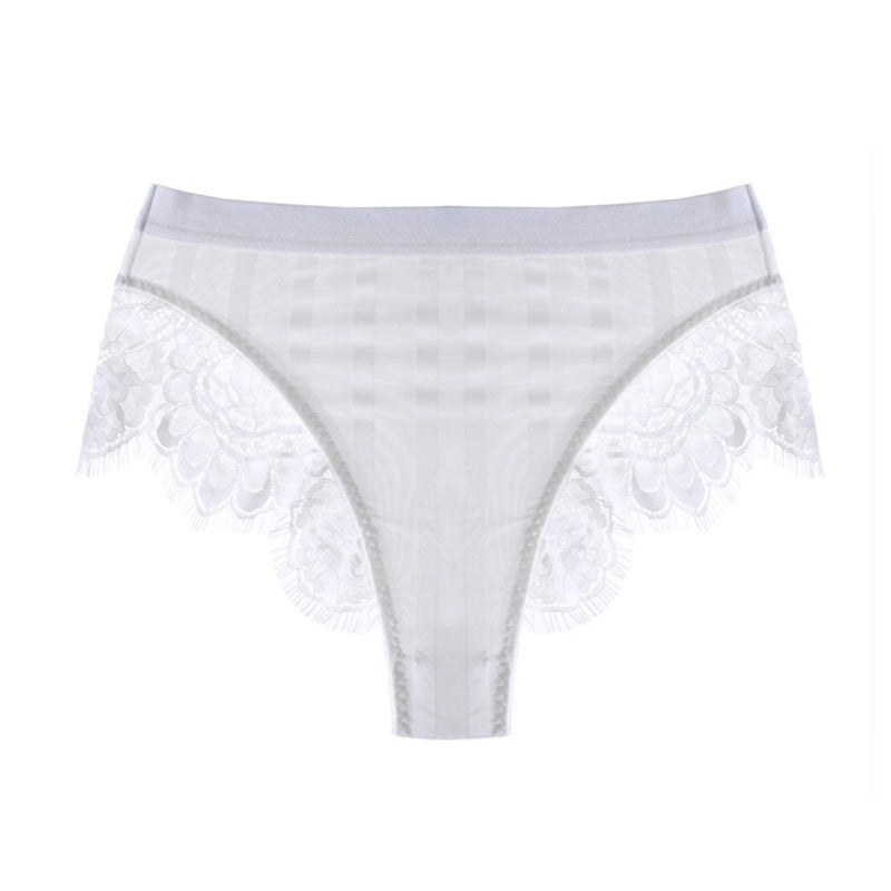 Lace Ice Silk Seamless Everyday Panties